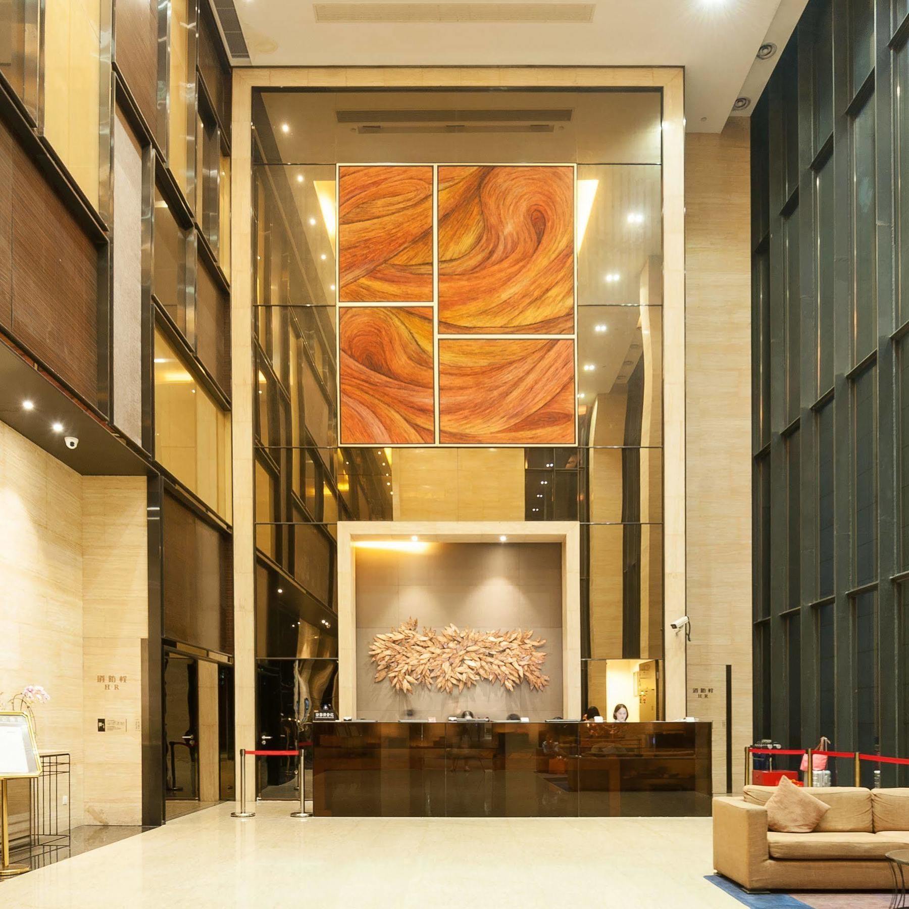 Yicheng Apartment Pazhou Poly World Center Shajing Exterior photo