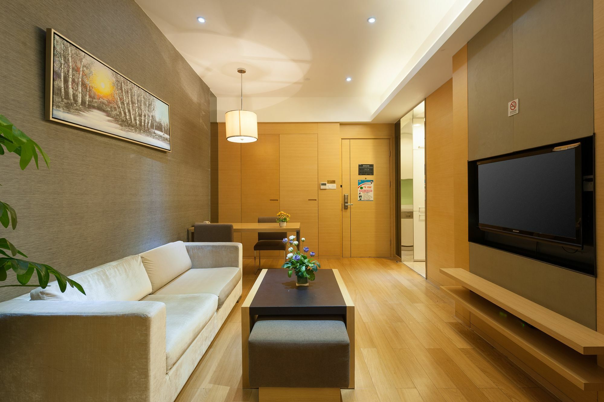 Yicheng Apartment Pazhou Poly World Center Shajing Exterior photo